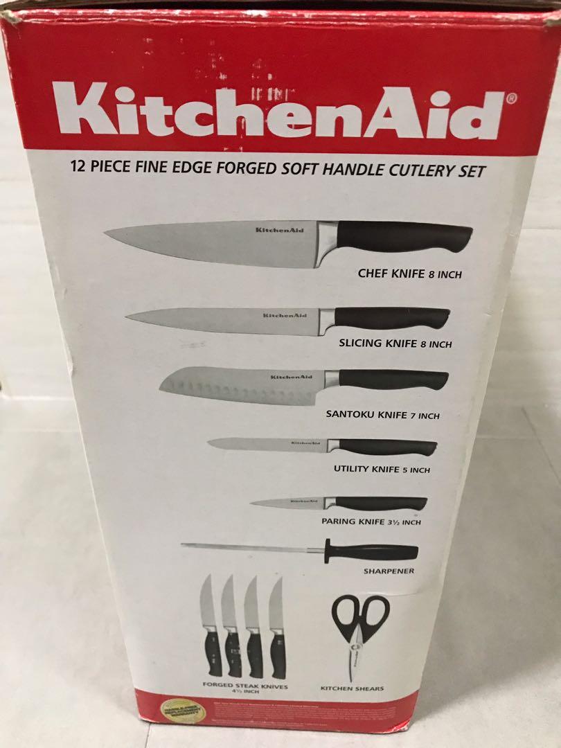 KitchenAid Knife Set (12 Pce), Furniture & Home Living, Kitchenware & Tableware, Knives