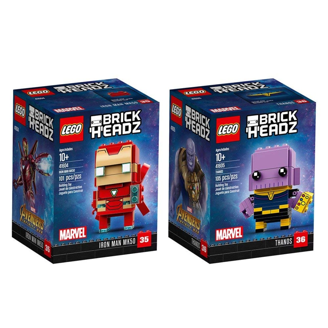 lego brickheadz iron man