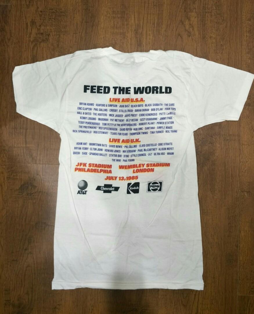 Live Aid t shirt #木村拓哉#長假#古著