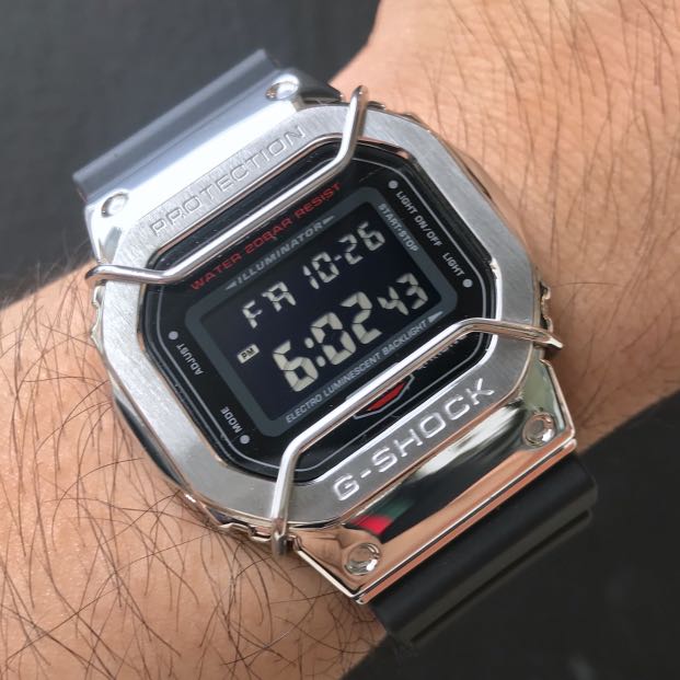 LNIB METAL MOD DEADPOOL DW5600 GSHOCK WATCH Men s Fashion