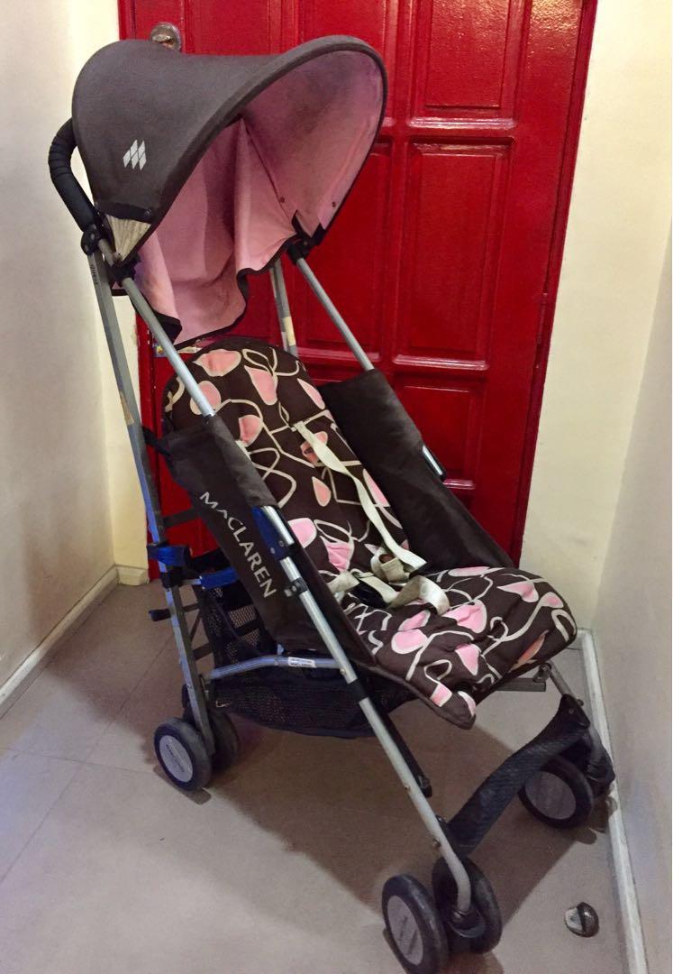 maclaren stroller girl