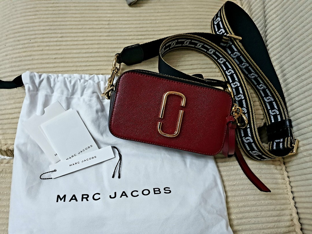 marc jacobs snapshot bag deep maroon  Marc jacobs snapshot bag, Marc jacobs,  Bags