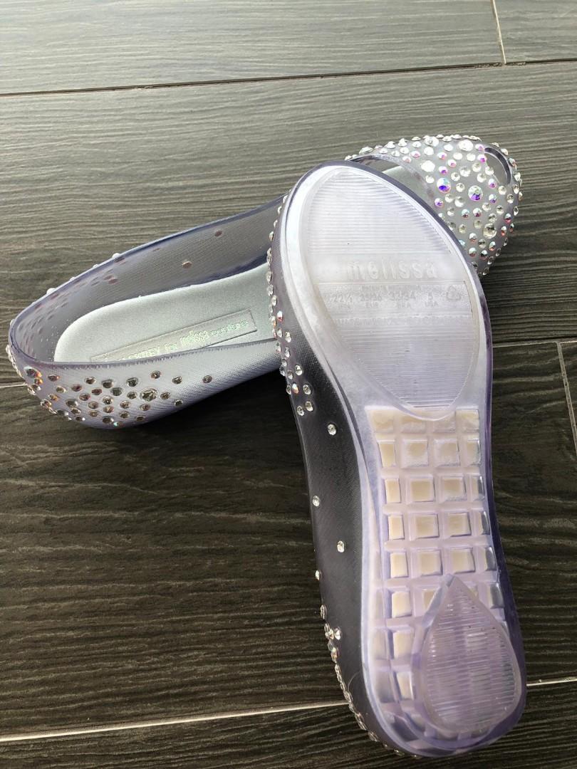 Melissa swarovski sales crystal shoes