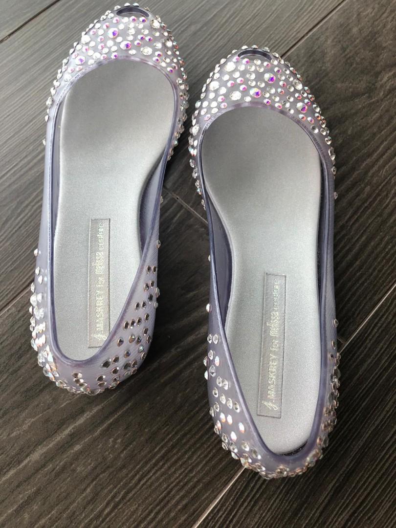 Melissa shoes sales swarovski crystals