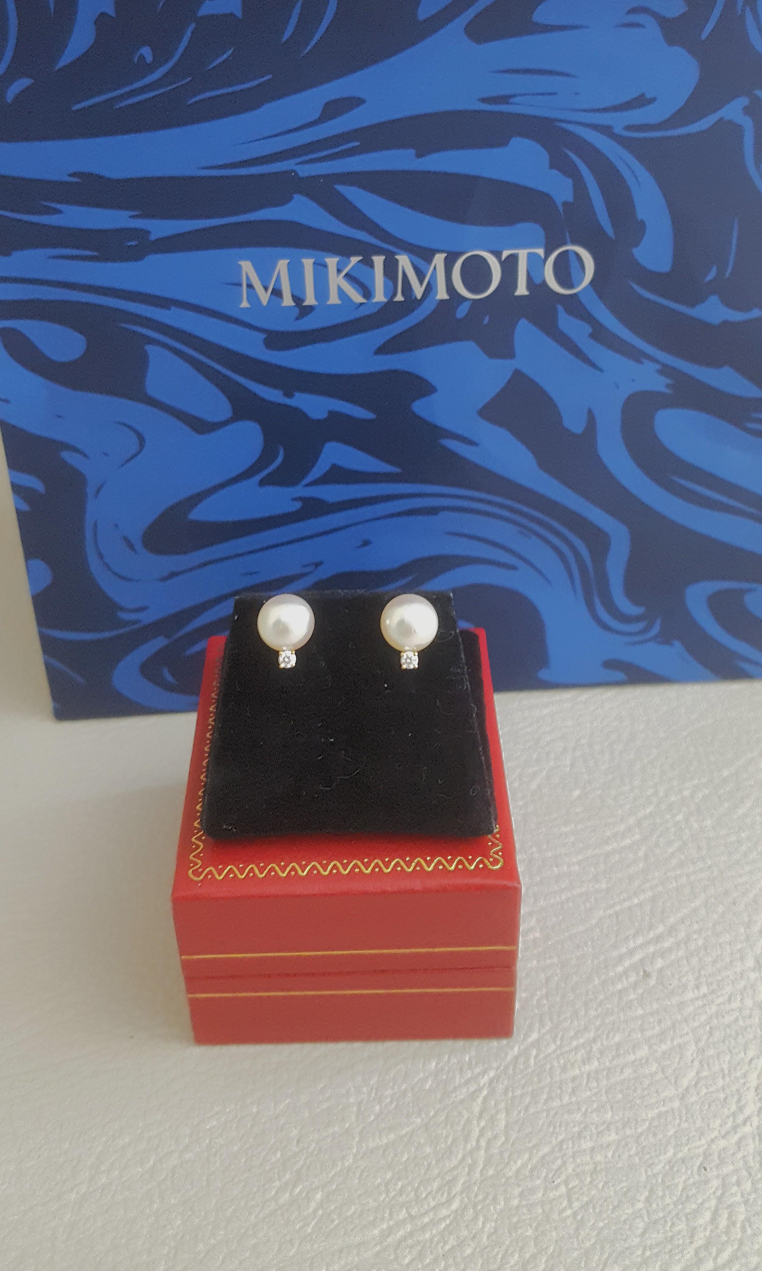 Mikimoto Pearl DangleDrop Earring Fine Earrings for sale  eBay