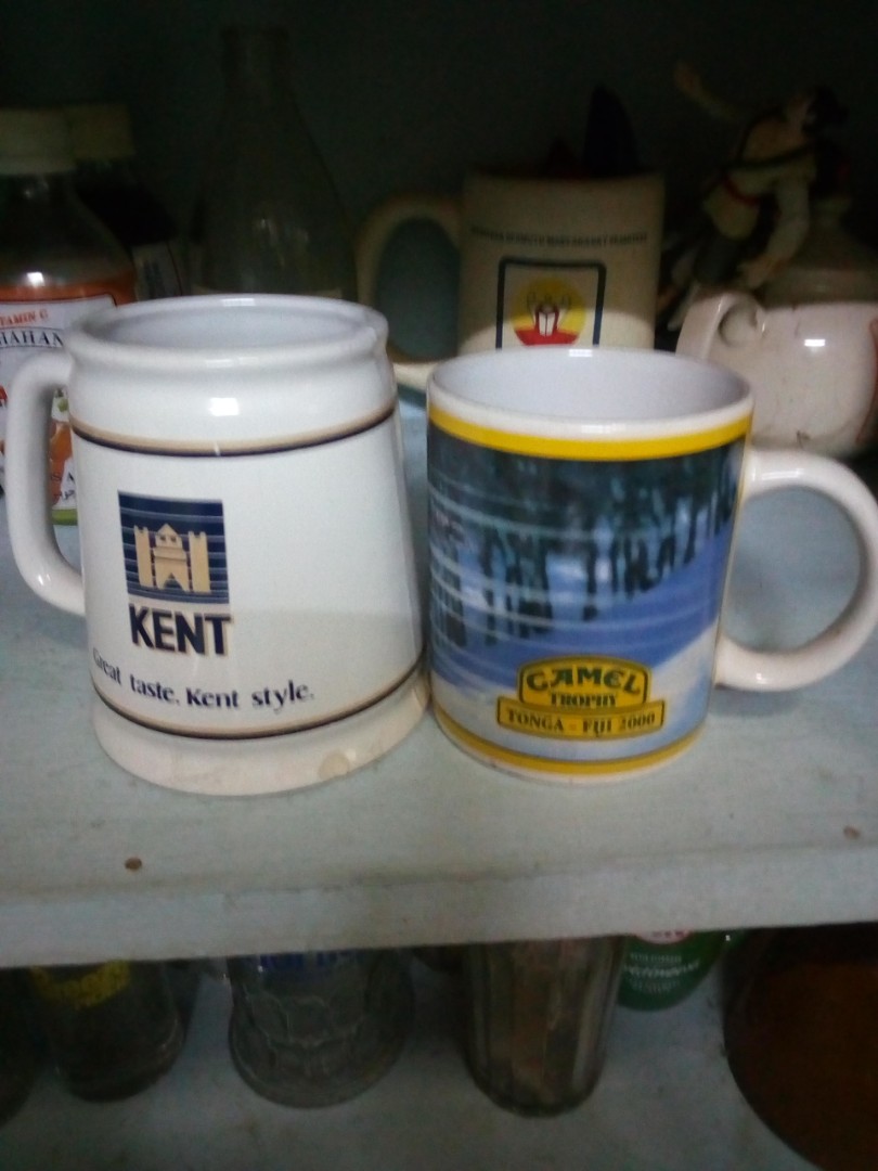 Mugs kent dan camel, Hobbies & Toys, Collectibles & Memorabilia