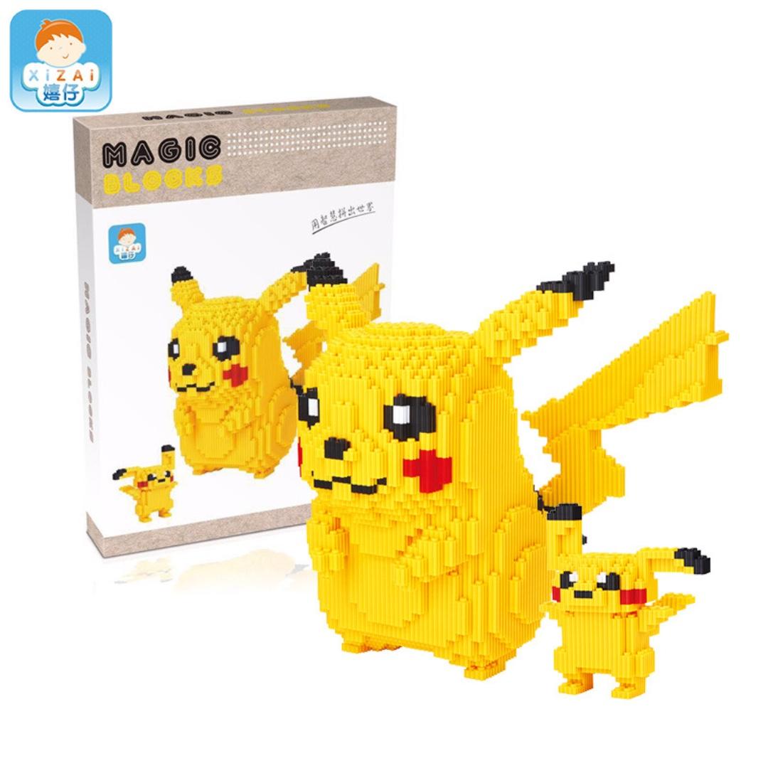 Mega Pokemon Motion Pikachu Mechanized Building Set, 1092 Pieces,  Multicolored (HGC23), Hobbies & Toys, Toys & Games on Carousell