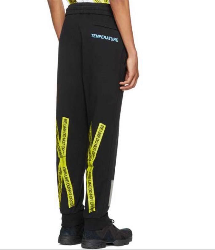 Off white clearance tape sweatpants