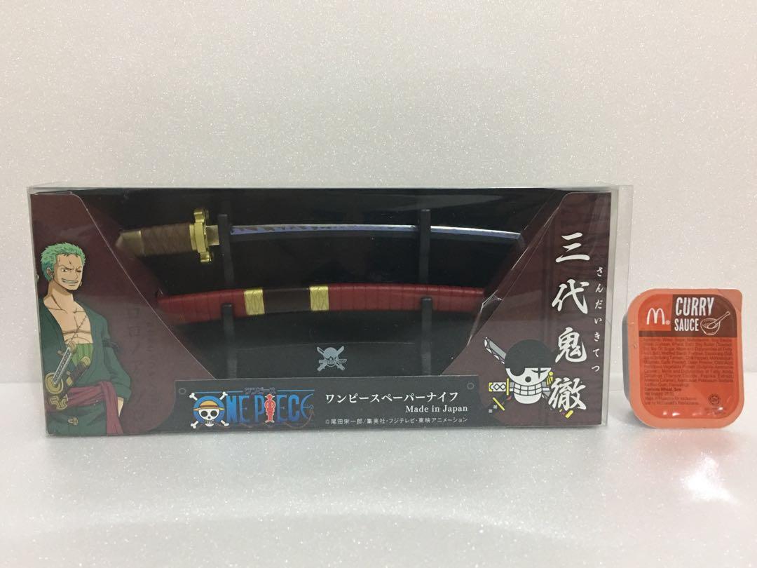 One Piece Zoro Sword Sandai Kitetsu Letter Opener Toys Games Others On Carousell