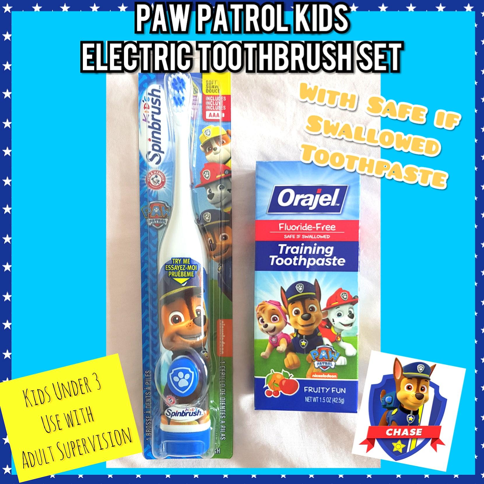 paw patrol electric toothbrush