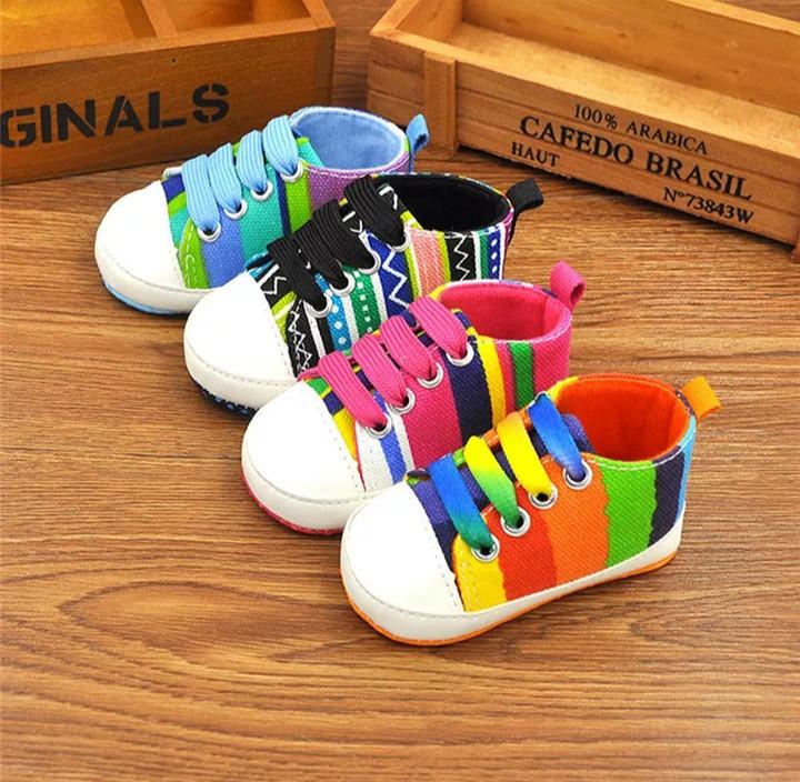 rainbow boy shoes