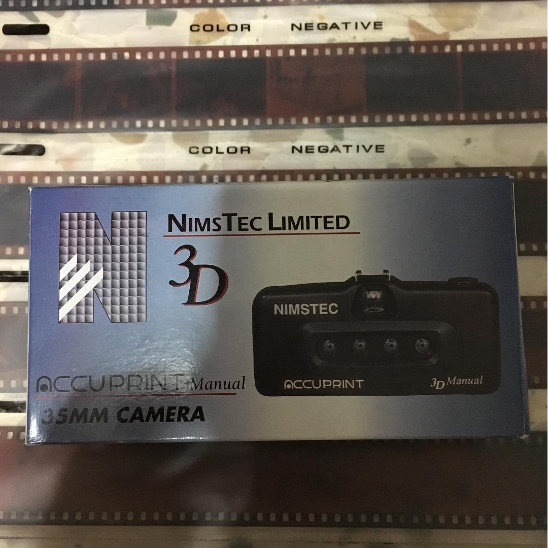 Rare Bnib 3d Film Camera Nimstec Limited Photography Cameras Others On Carousell
