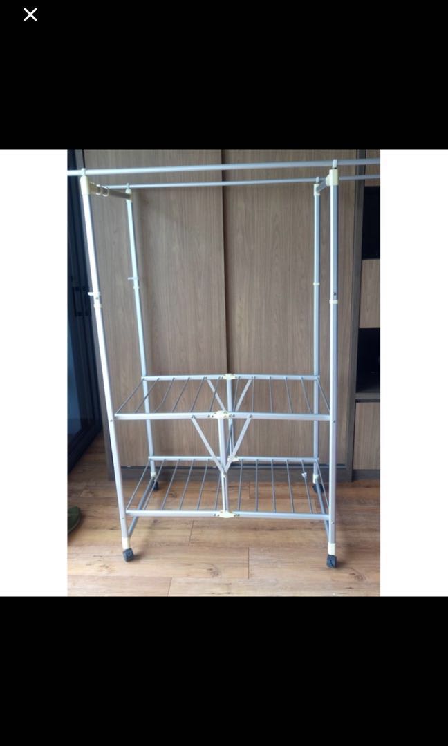 Roman clothes rack , Furniture & Home Living, Furniture, Shelves ...