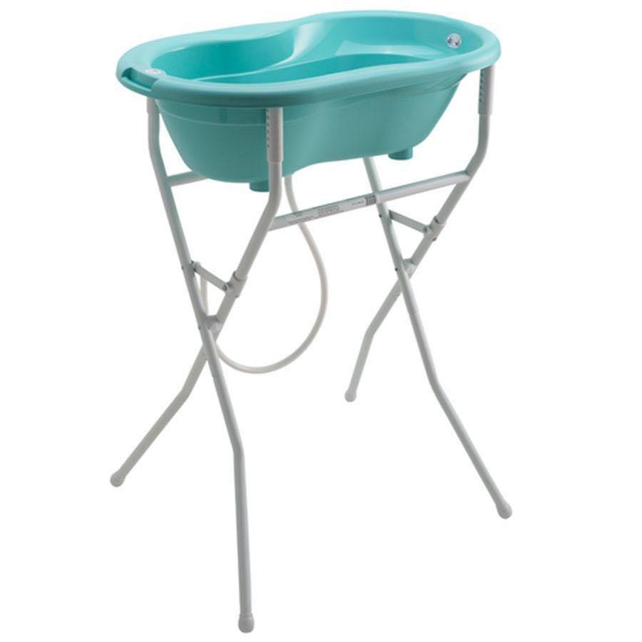 Rotho Babydesign Bath Stand Foldable And Adjustable High White Babies Kids Nursing Feeding On Carousell