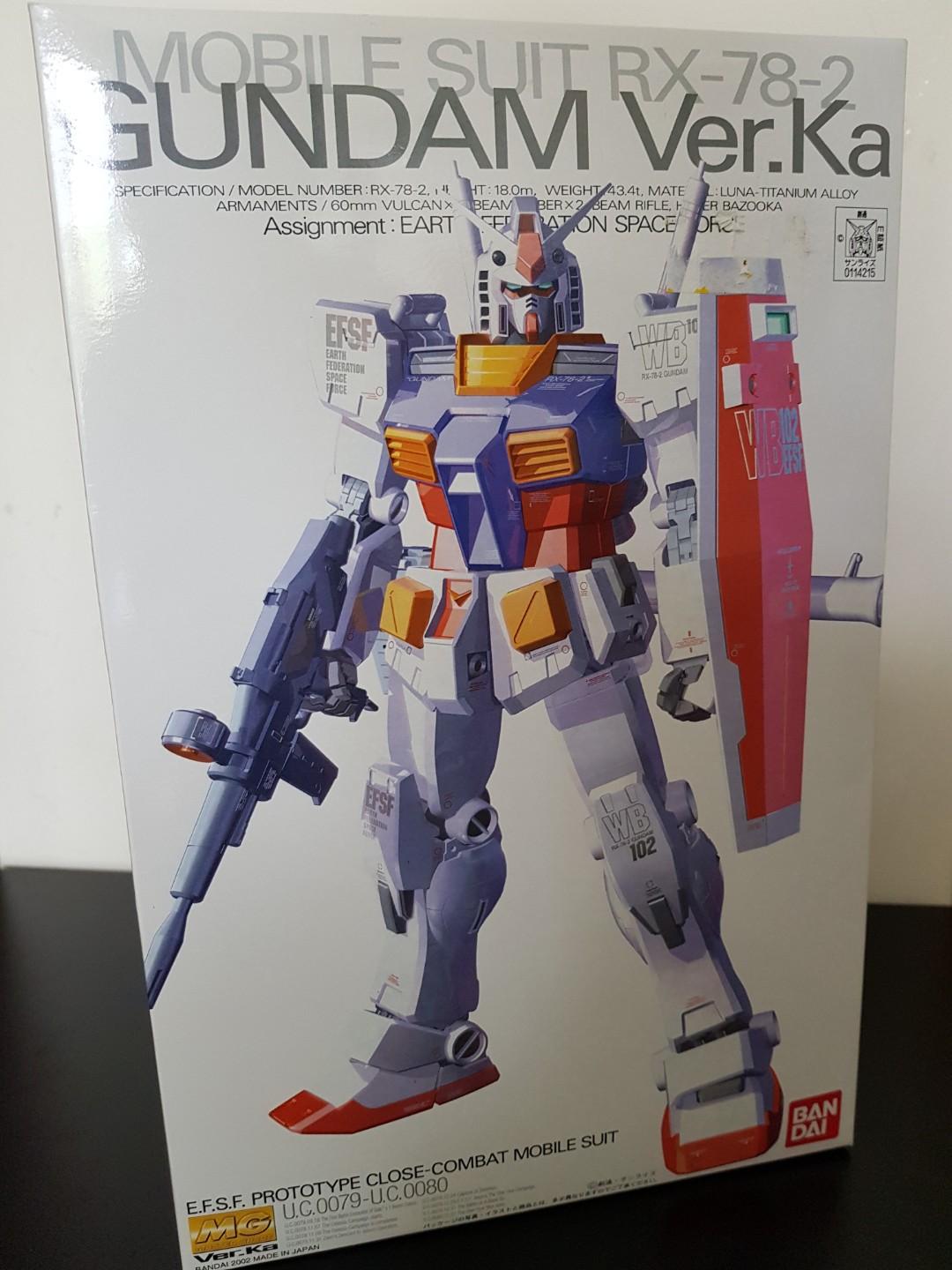 Mgガンダムverka 改造 No.057 RX-78-2 ガンダム Ver.Ka
