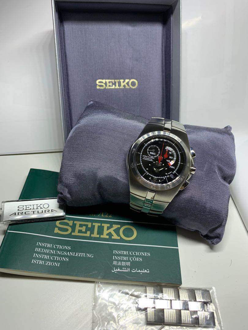 Seiko Arctura Kinetic Watch SNL003P1, Men's Fashion, Watches & Accessories,  Watches on Carousell