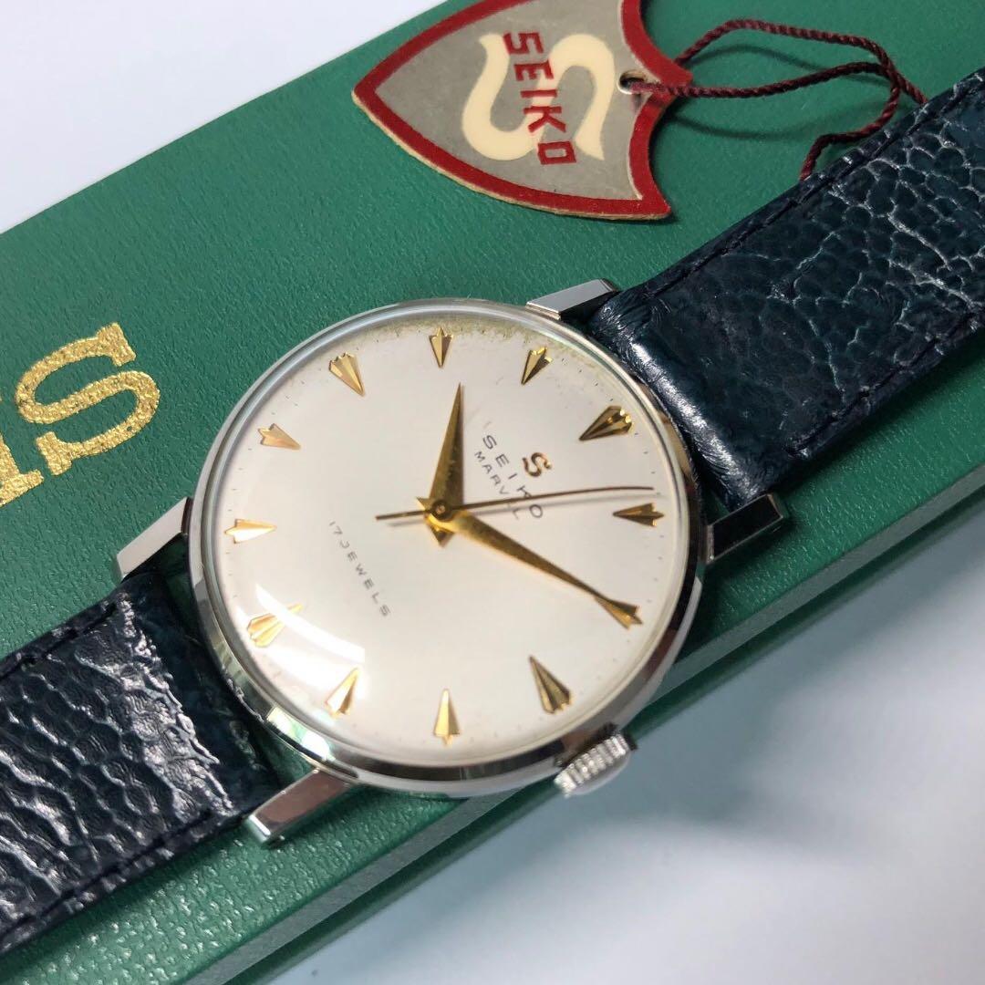 SEIKO MARVEL (1950s) VINTAGE , Men's Fashion, Watches \u0026 Accessories,  Watches on Carousell
