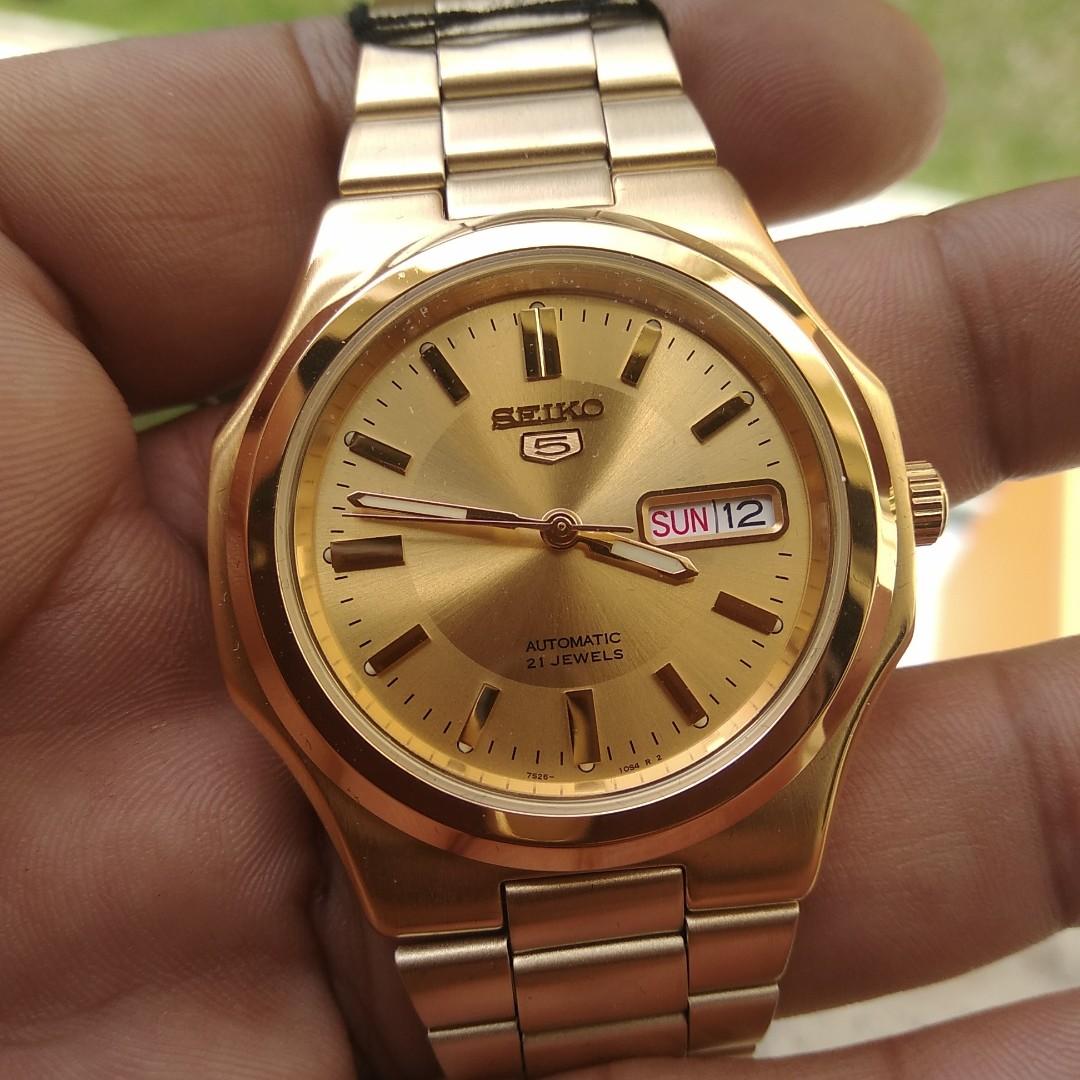 Seiko SNKK52 Nautilus Type New Full Set, Luxury, Watches on Carousell