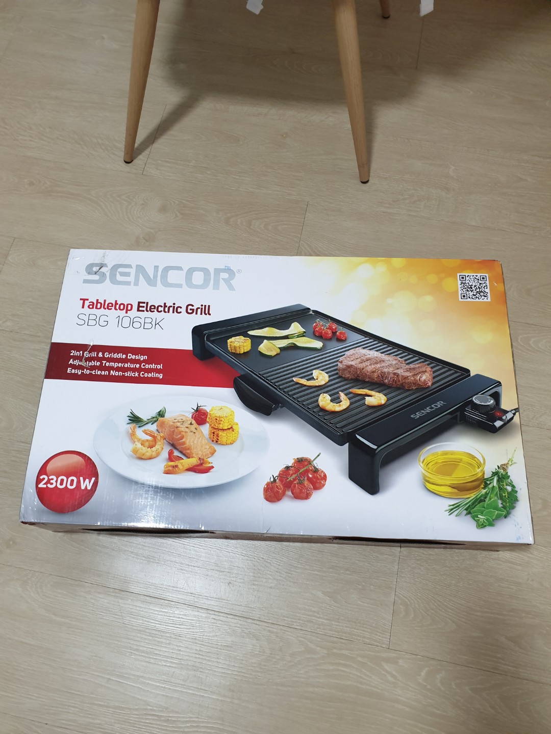 Sencor Tabletop Electric Grill Sbg106bk Home Appliances