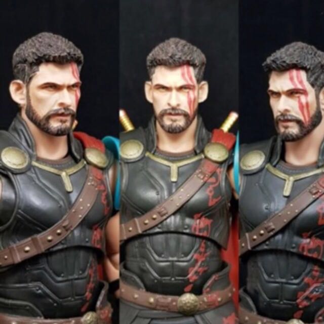 Shf Thor Custom Made Headsculpt Toys Games Bricks Figurines On Carousell
