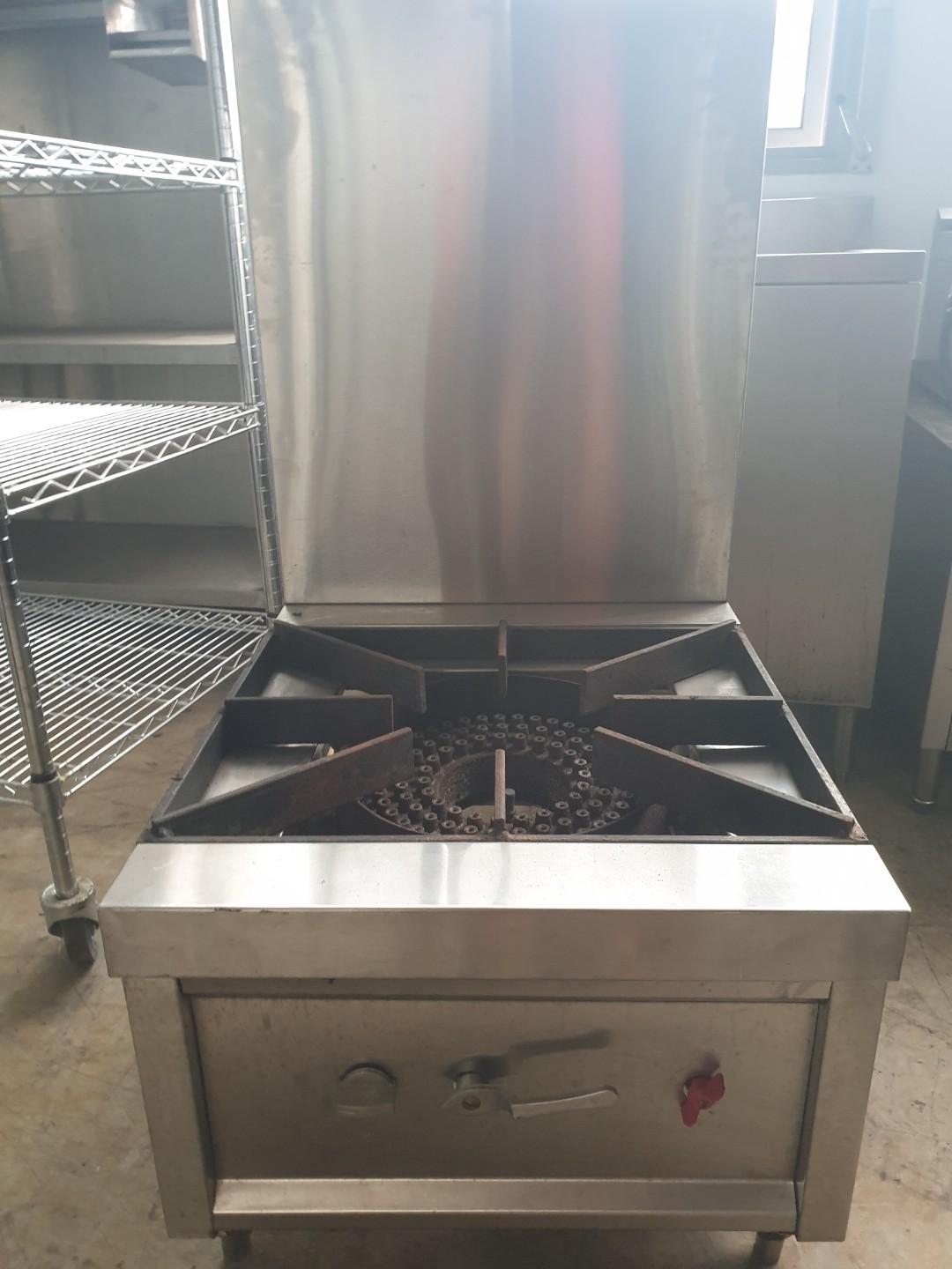 Single Ring burner Low Stock pot Stove Commercial kitchen equipment