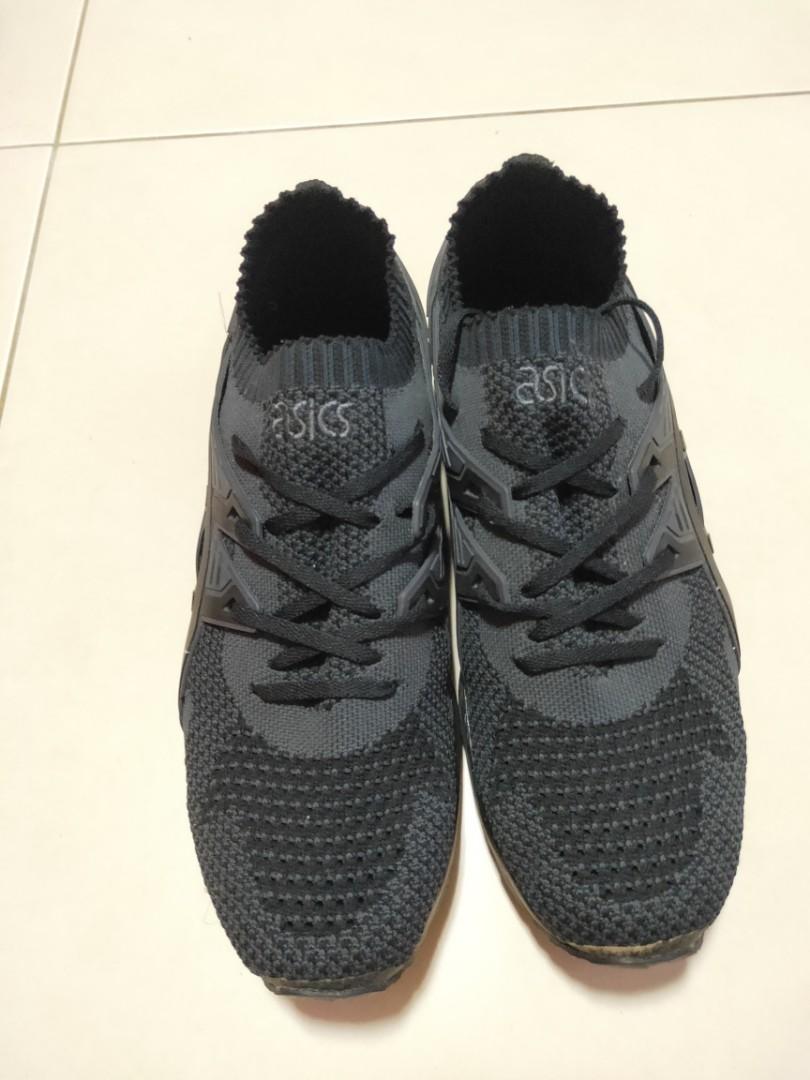 Asics gel-kayano knit trainers in black h705n 9090 cheap