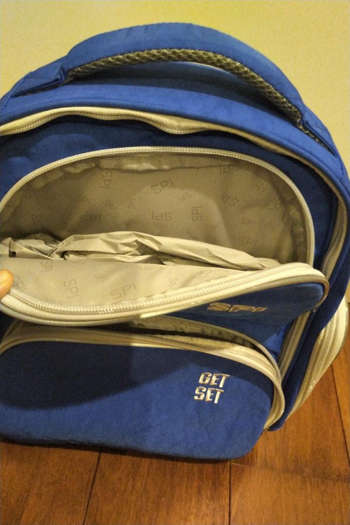 SPI ERGONOMIC SCHOOL BAG BLUE, Babies & Kids, Going Out, Carriers