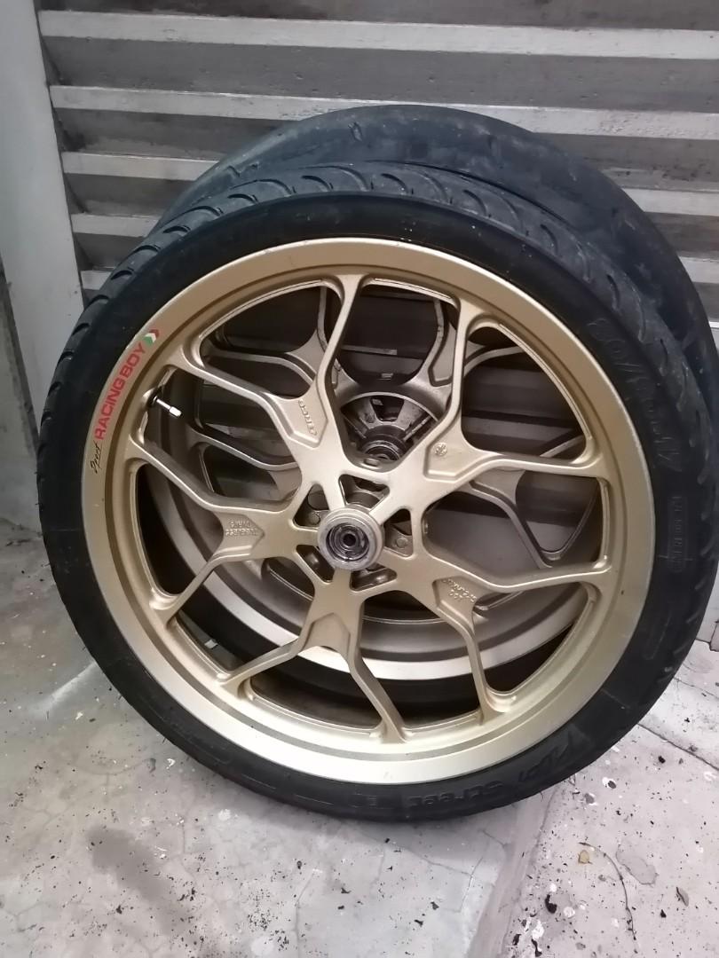 Sport rim RCB Yamaha y15zr, Auto Accessories on Carousell