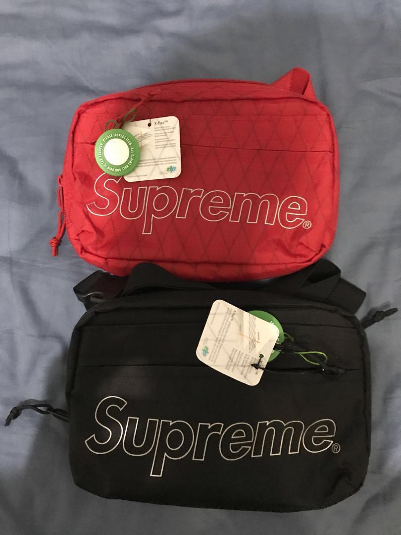 supreme shoulder bolsa fw18