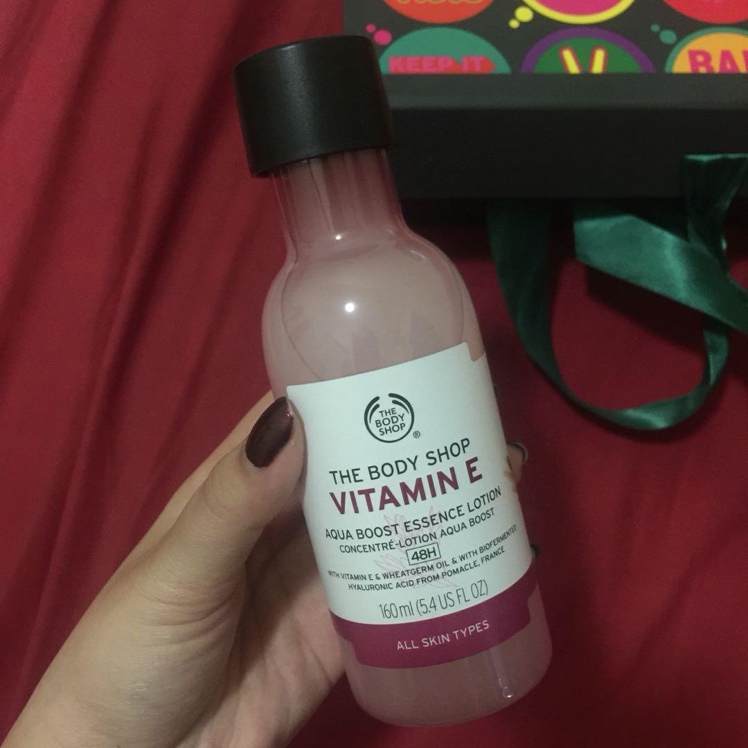Body Shop Vitamin E Essence Lotion 160Ml Harga