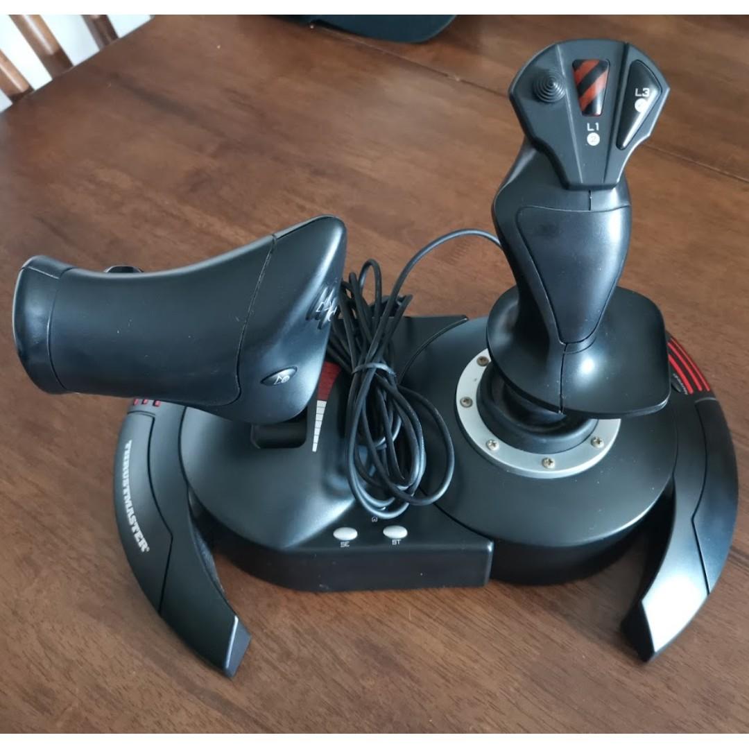 Thrustmaster T Flight Hotas X Elite Dangerous Configuration Thrustmaster T Flight Hotas X Toys Games Video Gaming Gaming