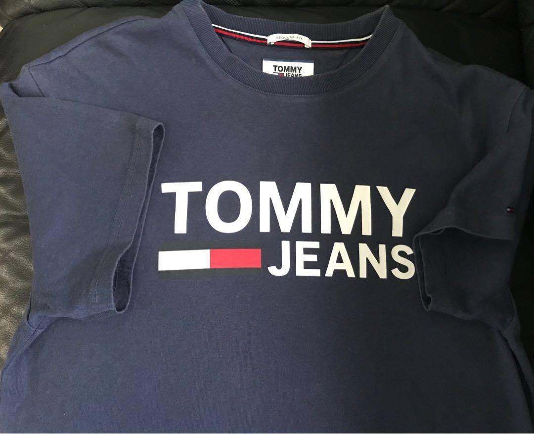 purple tommy hilfiger t shirt