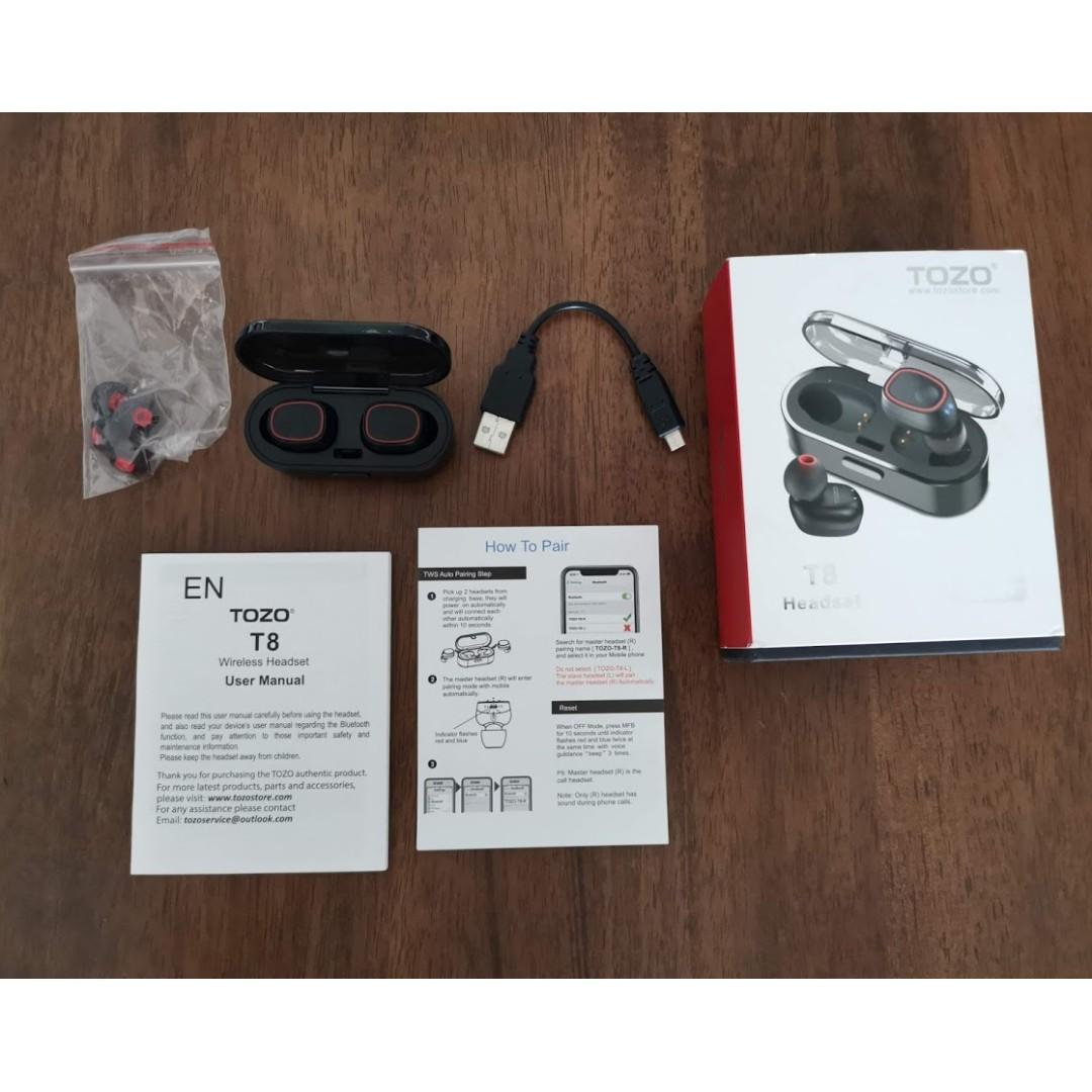 Tozo t8 best sale