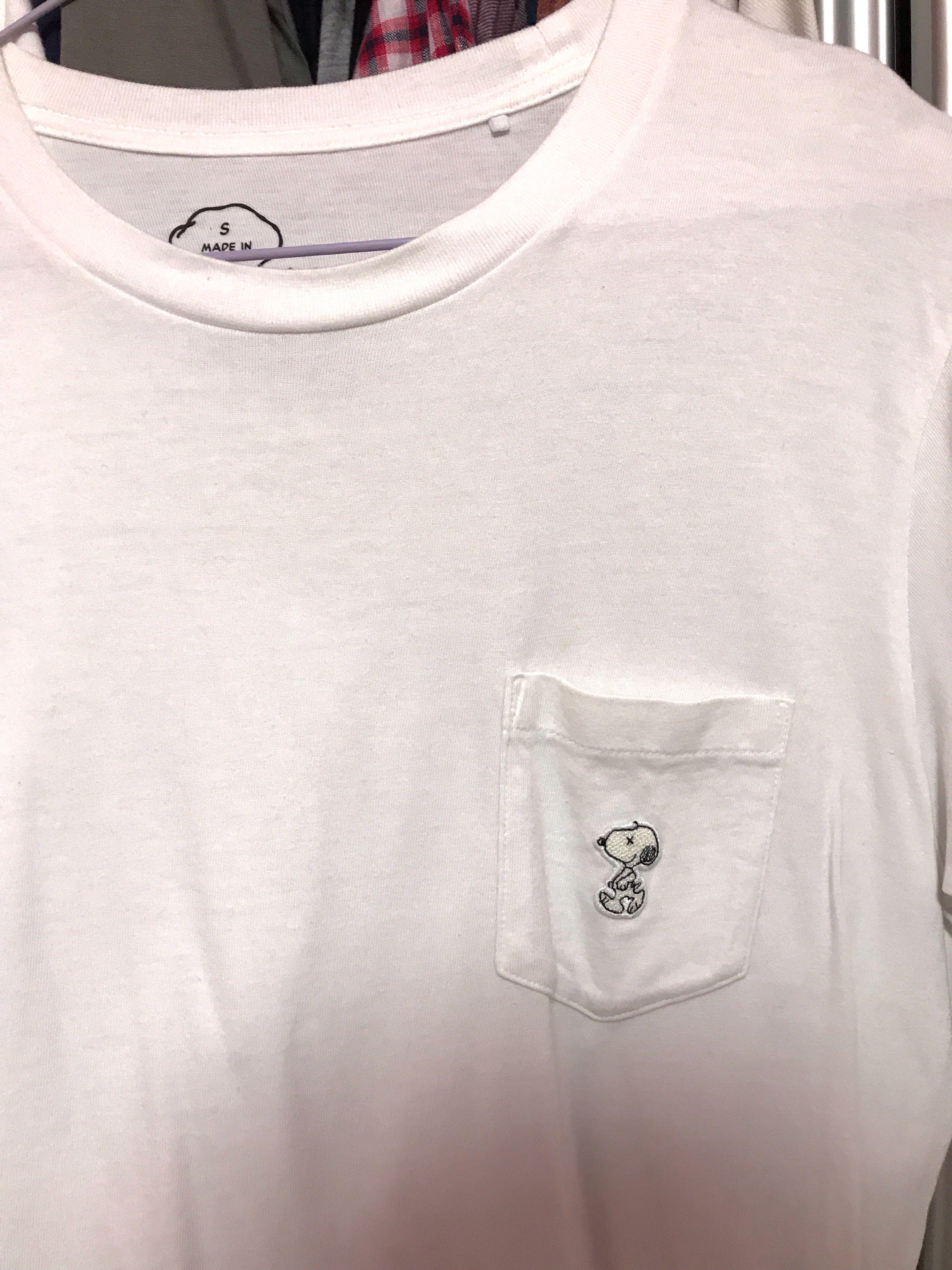snoopy pocket tee