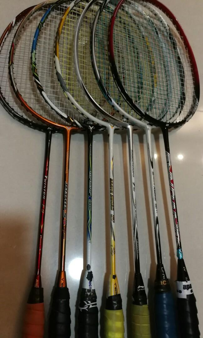 Victor, Yonex, Lining, Kason High End Badminton Racket, Sports, Sports