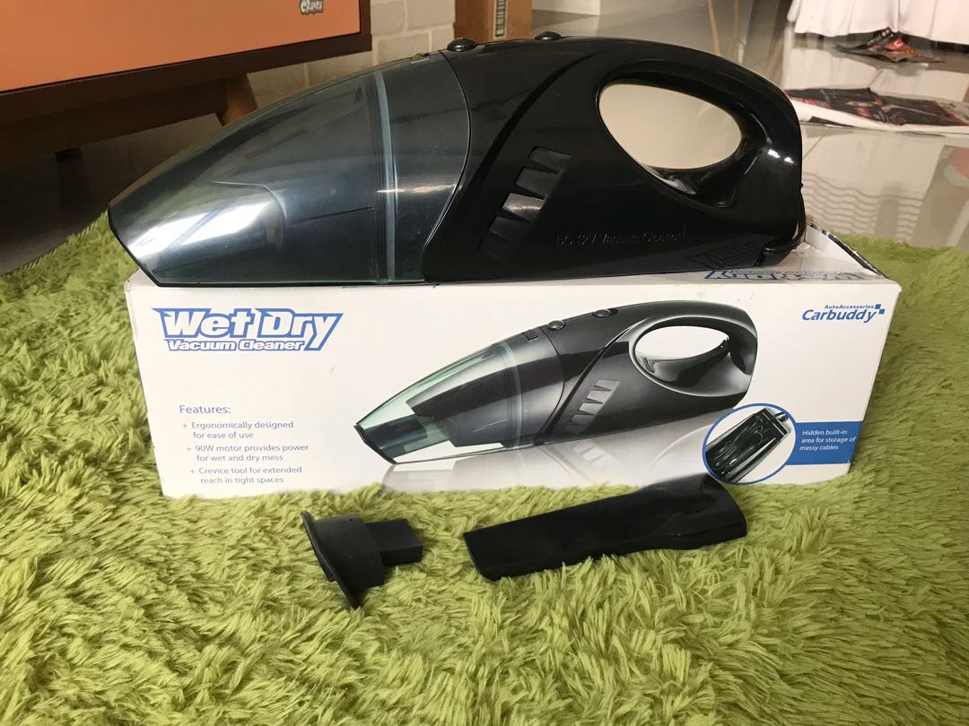 Wet & Dry Car Vacuum Cleaner, Everything Else on Carousell