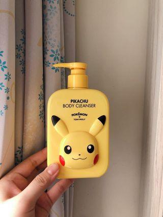 全新 韓國TONYMOLY x POKEMON 寶可夢皮卡丘香氛沐浴乳300ml