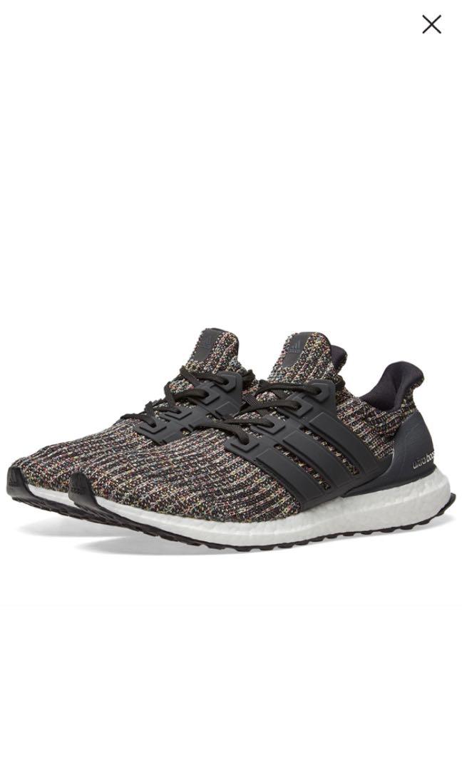 Adidas Ultra Boost (Core Black), Men's Fashion, Footwear, Sneakers