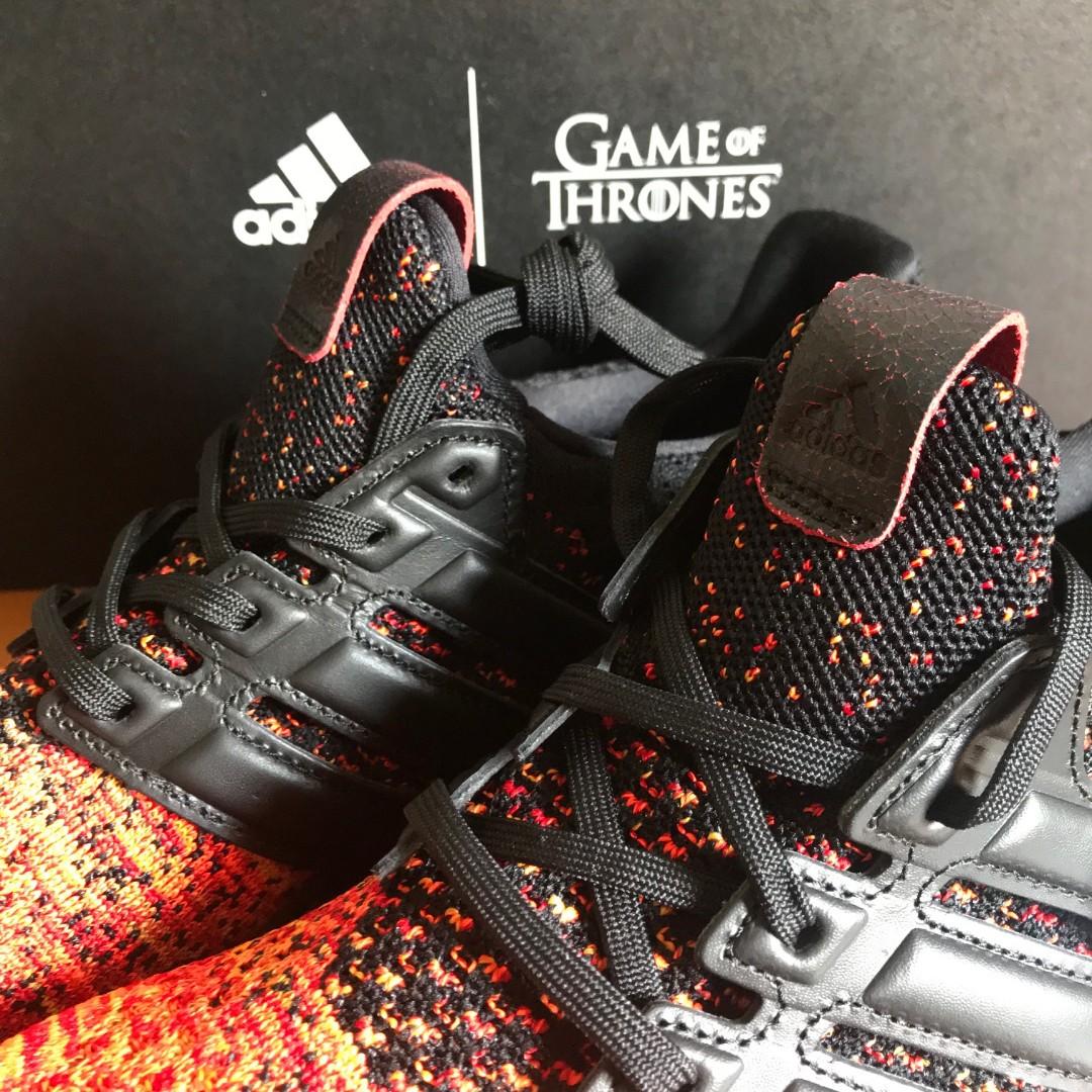Adidas Ultraboost X GOT Game Of Thrones Targaryen Dragons US9UK8.5