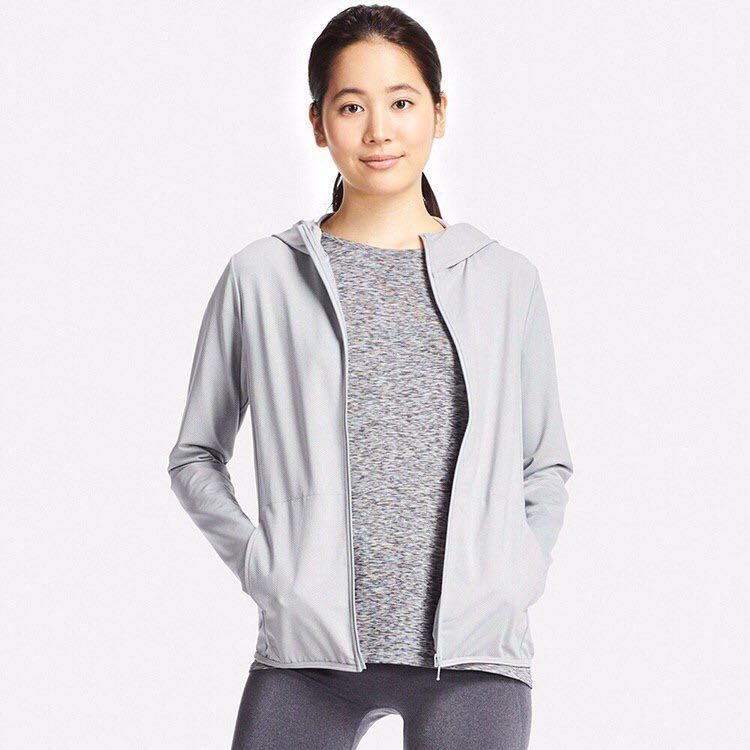 Airism uv cut mesh hoodie cheap