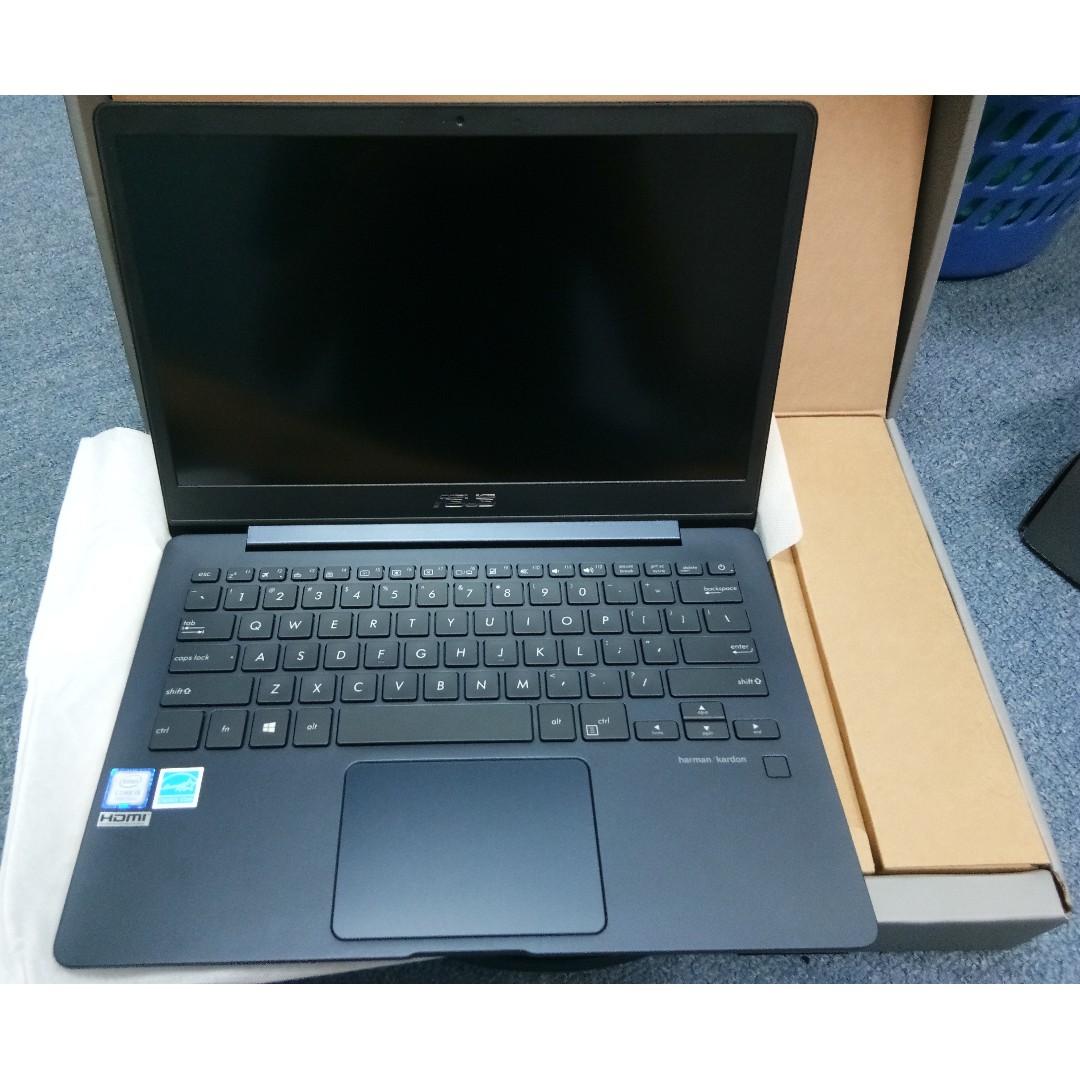 Asus Zenbook Ux331f Aleg010t 13 3 Fhd Laptop Deep Dive Blue Electronics Computers Laptops On Carousell