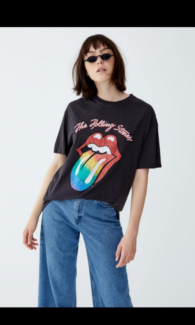 t-shirt rolling stones pull