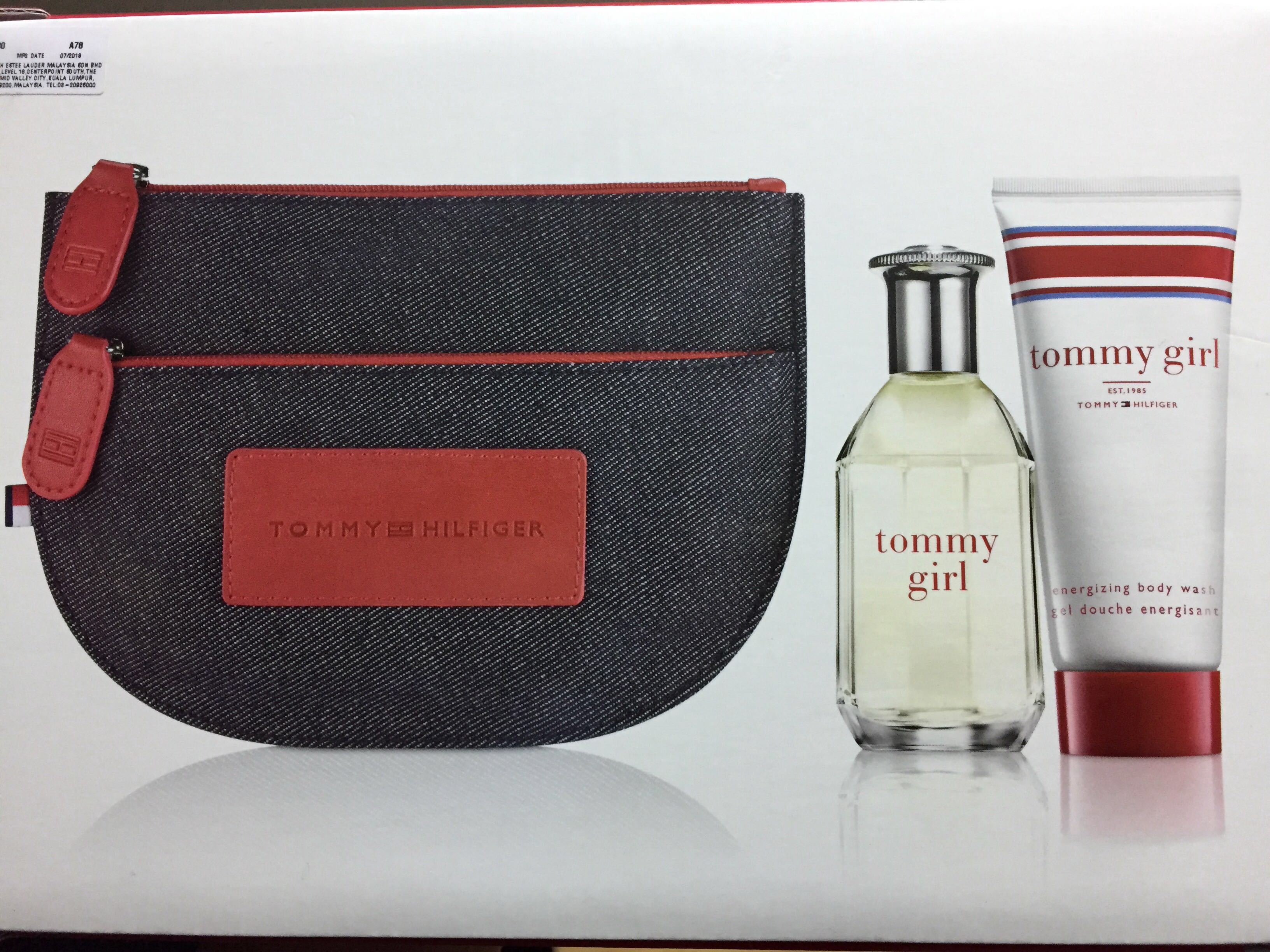 tommy girl perfume and lotion set