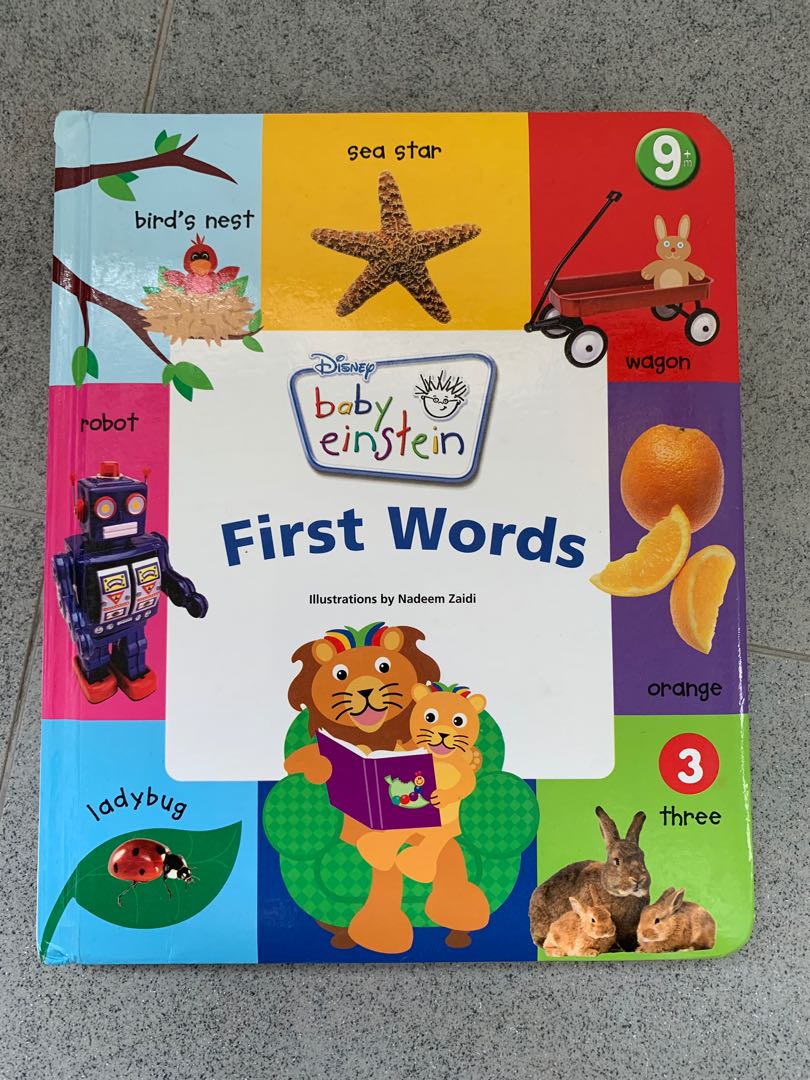 Baby Einstein First Word Hobbies And Toys Books And Magazines Childrens