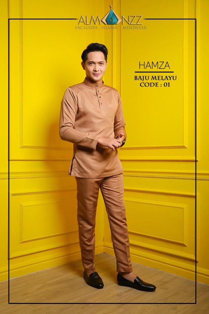 Baju Melayu Slim Fit Men s Fashion Muslim Wear Baju Melayu on