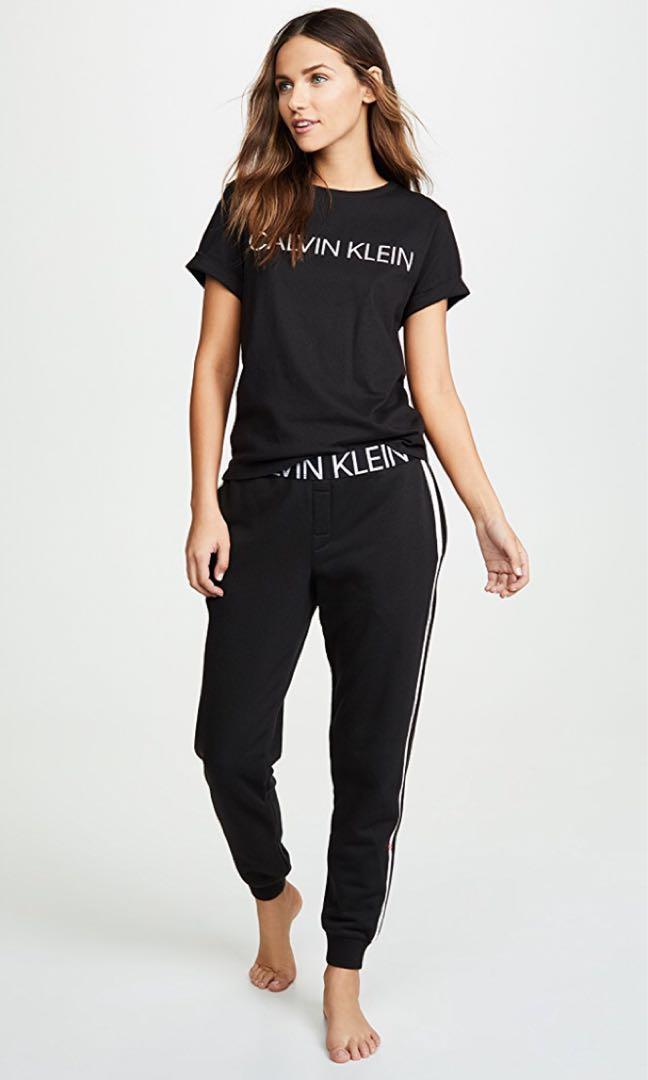 Calvin Klein sweatpants ck statement 1981 Women s Fashion Bottoms Other Bottoms on Carousell