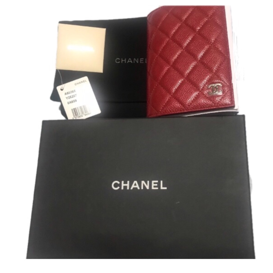 CHANEL Passport Holder, Luxury, Bags & Wallets on Carousell