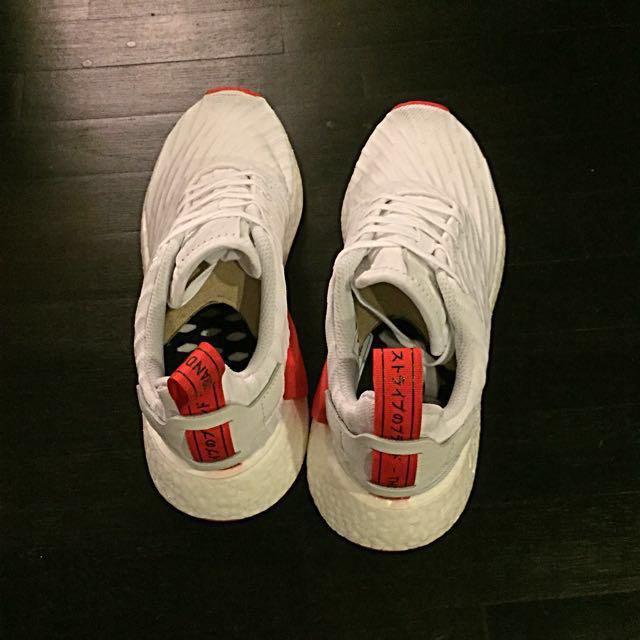 Adidas Sneaker Adidas Nmd R2 White Fake Adidas Nmd White With Red