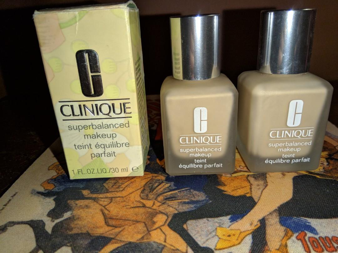 Clinique Superbalanced Makeup (03 Ivory) (Category: Makeup) located in Paranaque City. Submitted by sharewear (Listing ID 224269205, Image 1). Description: *30ml *2 bottles - 1 bottle 90% left 1 bottle 10% left.