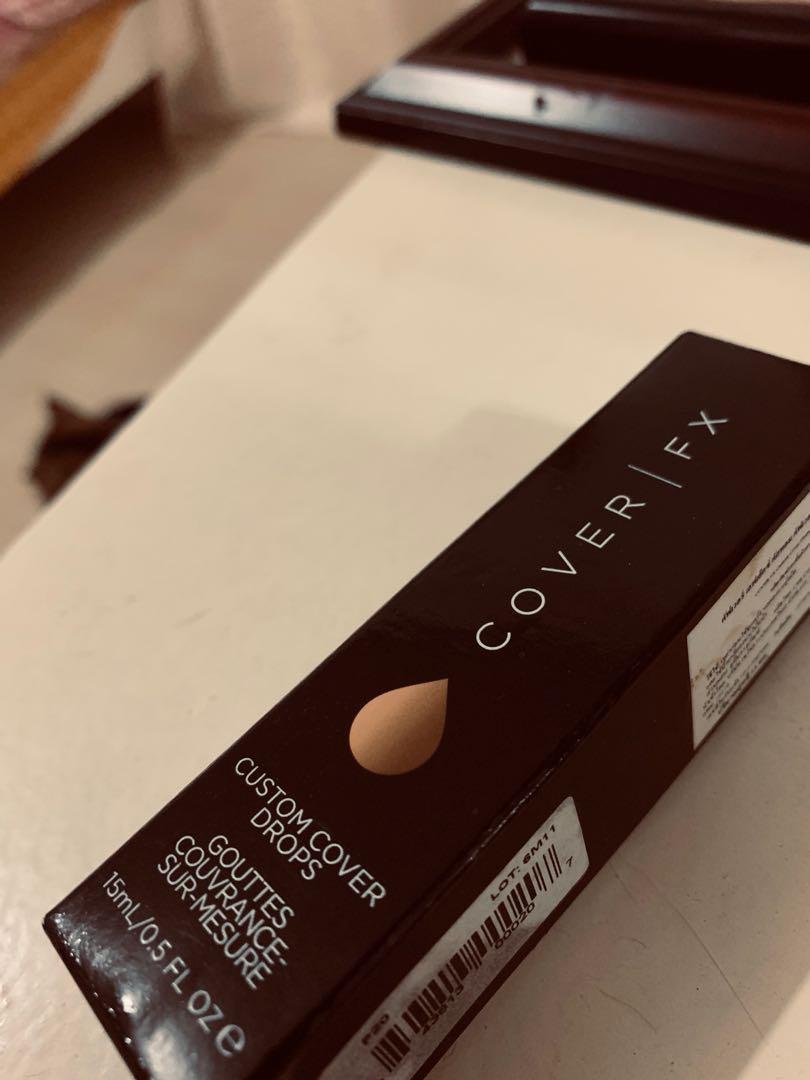 Cover FX Custom Cover Drops P20 (Category: Face Care) located in Cebu City. Submitted by cosmopolitan_source (Listing ID 223294771, Image 1). Description: Authentic ✨Bought in Thailand ✨Used for swatch only RFS: I got tanner, this shade doesn't match my skin Pure pigments that weightlessly blend with your favorite beauty products to adjust your shade, tint your favorite moisturizer, and create your perfect foundation What it Does: These award win